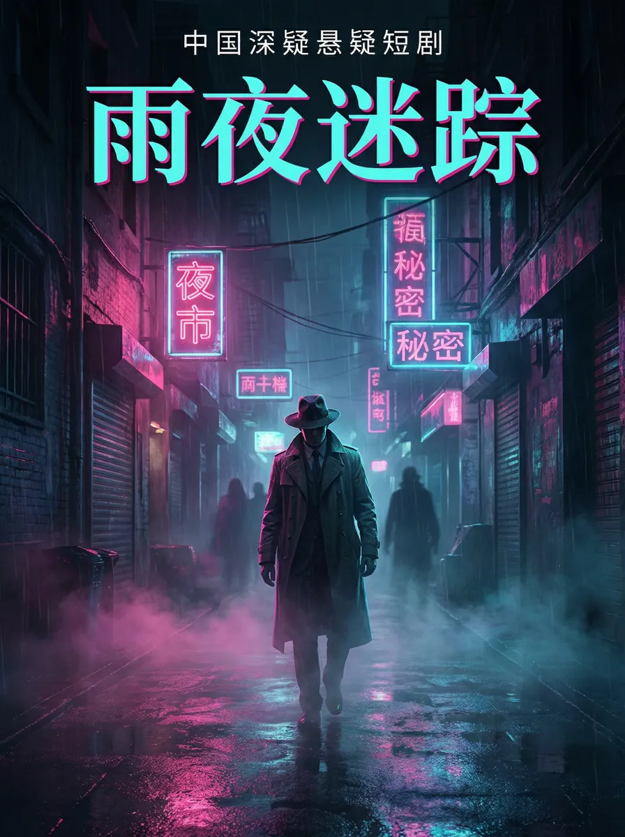 汪峰离婚了吗 悬疑追踪短剧 - 雨夜迷踪海报